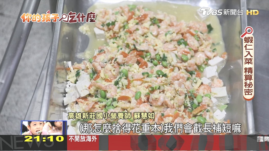 《你的孩子,吃了什麼》食安調查節目。(圖/TVBS)