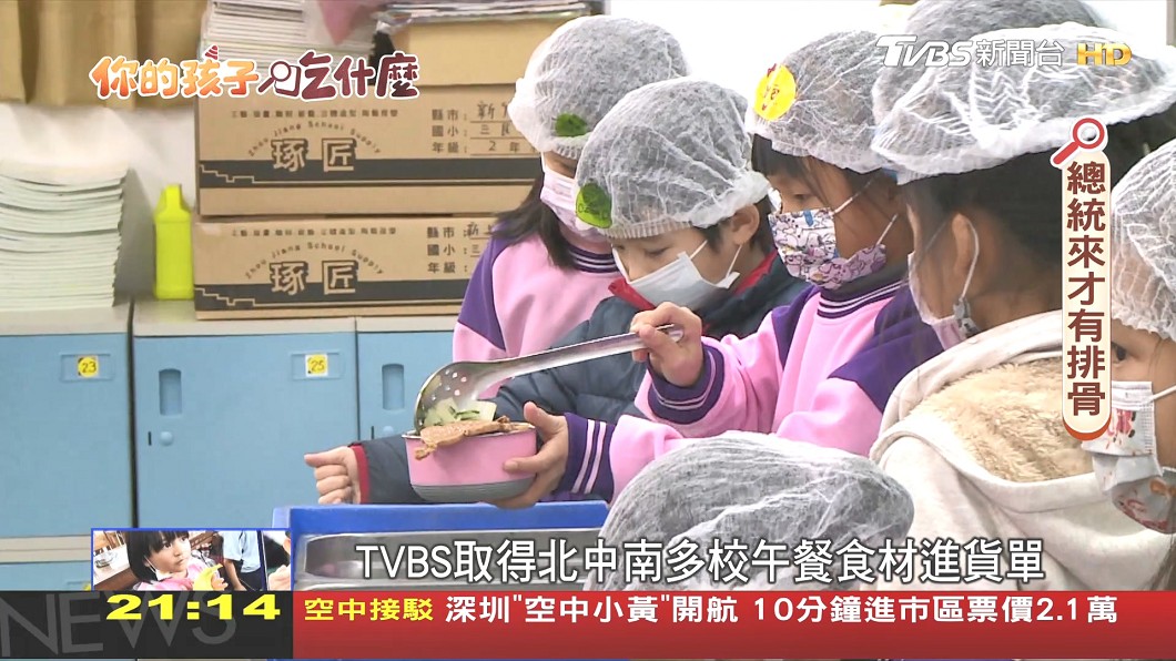 《你的孩子,吃了什麼》食安調查節目。(圖/TVBS)