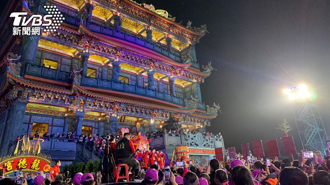 桃園龍德宮四媽祖8天7夜遶境起駕 信眾熱情跟隨
