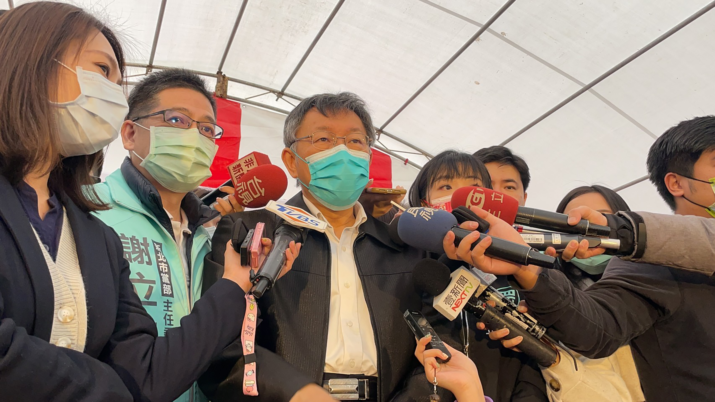 民眾黨設新北黨部 柯文哲:目前沒規劃市長人選