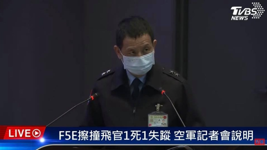 空軍司令部參謀長黃志偉。(圖/TVBS)