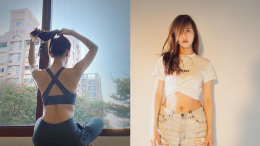 魏蔓以「服裝制約法」隨時審視自己的身材。(圖/翻攝自weiman_the_real_one IG)