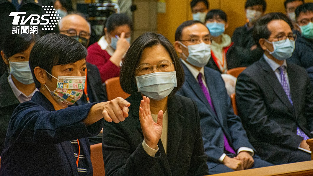 國民法官模擬法庭 蔡英文旁聽開審程序