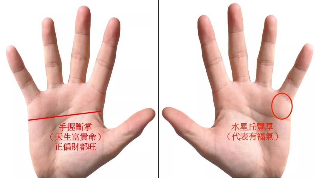 受庇佑少奮鬥30年！命理師斷言6種手面相要發了