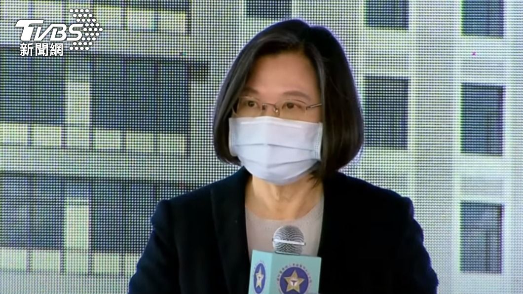 總統蔡英文。(圖/TVBS資料照)