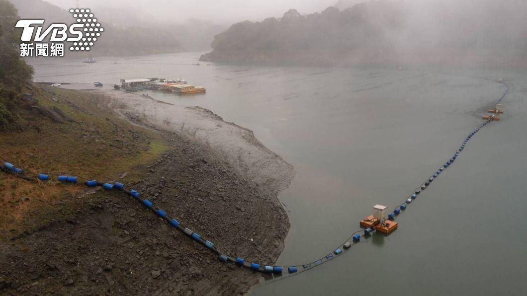 鋒面報到降雨助解渴 石門水庫水位止跌回升