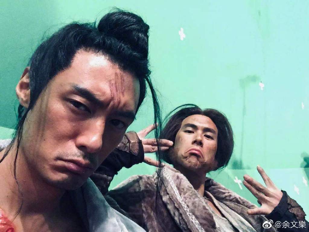 余文樂、彭于晏曾合作電影。(圖/翻攝自余文樂微博)