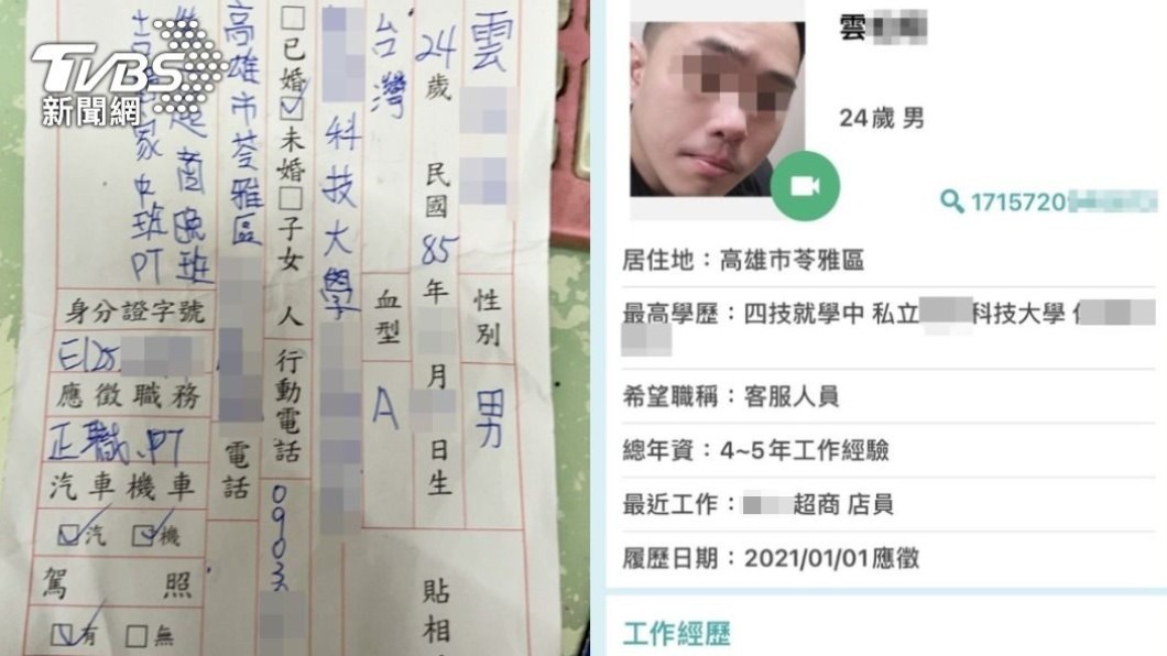 男偷身分證假應徵店員 上班首日大膽「自盜12萬」落跑