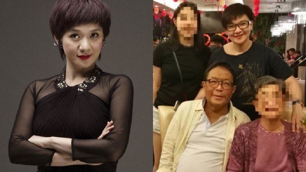 柯以敏老公黃國輔2018年因病過世。(圖/翻攝自柯以敏微博)