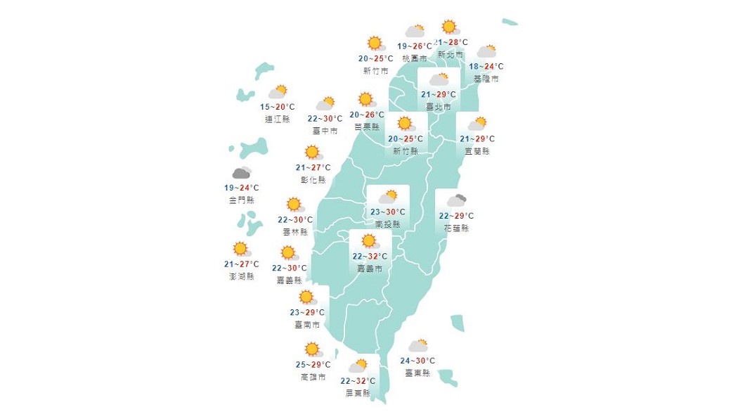 圖/中央氣象局