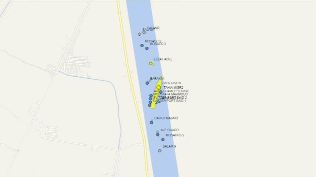 (圖/翻攝自船隻追蹤網站Vesselfinder)