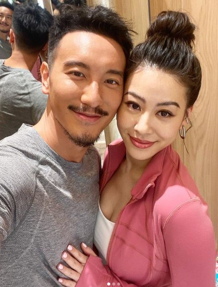 王陽明、蔡詩芸婚姻生活甜蜜。(圖/翻攝自王陽明IG)