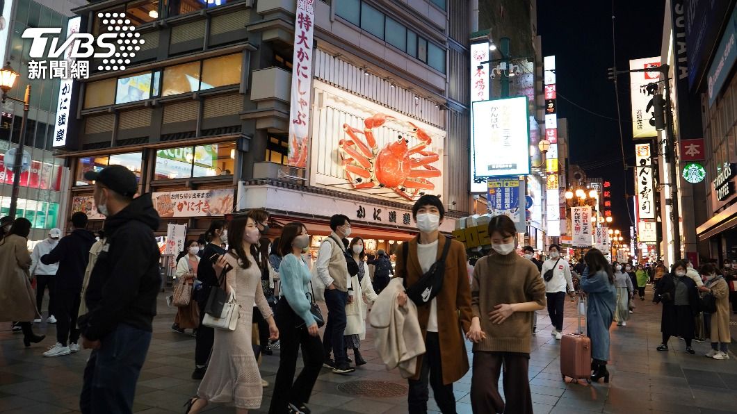 日本增新冠肺炎確診1345例 大阪恐進入第4波疫情