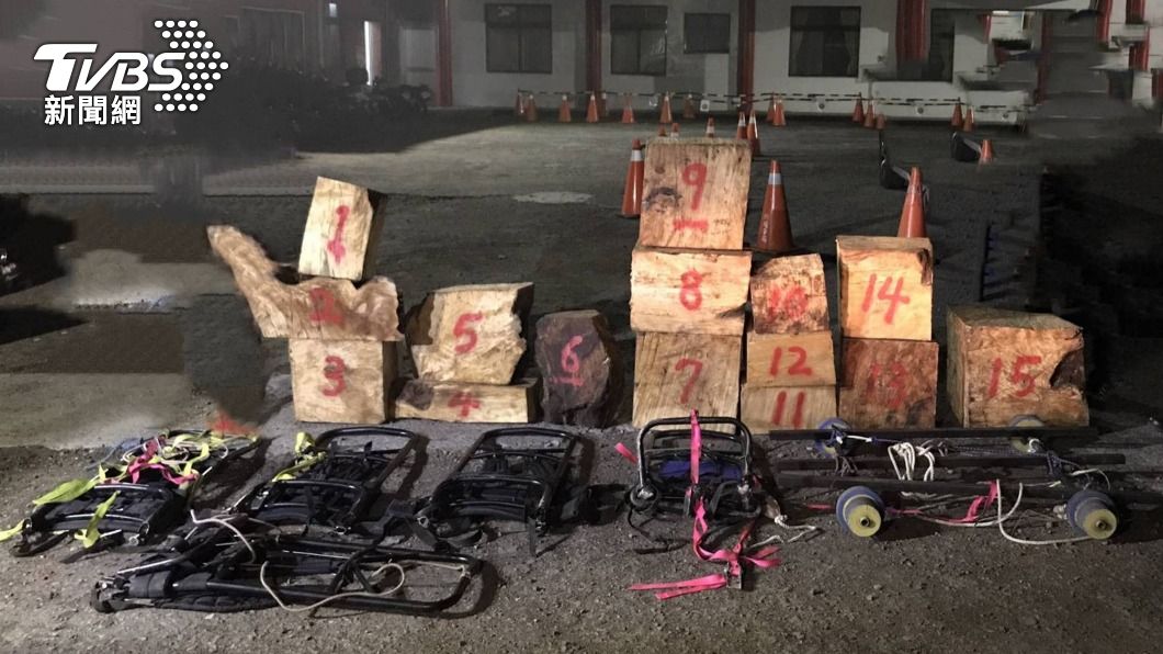 山老鼠趁阿里山眠月線封閉盜伐扁柏 保七警追緝共犯