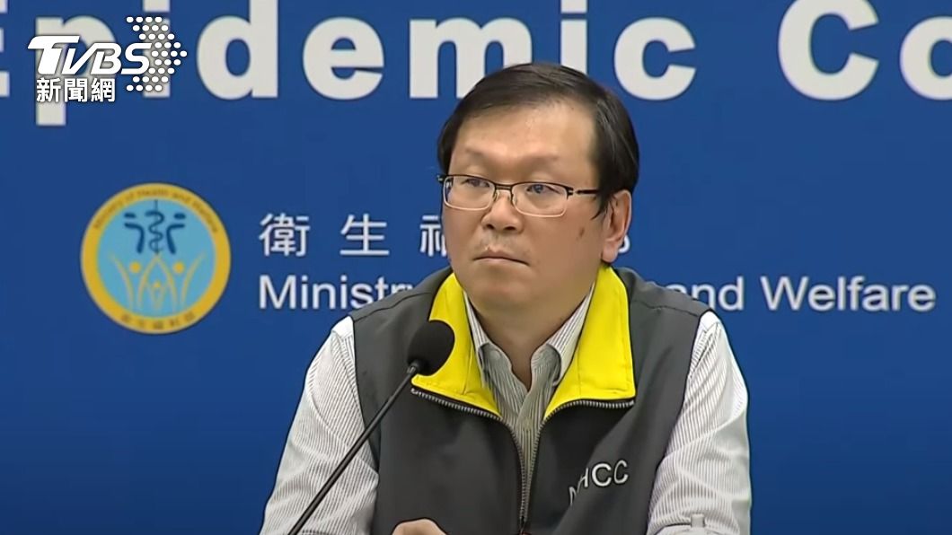 中央流行疫情指揮中心發言人莊人祥。(圖/TVBS)