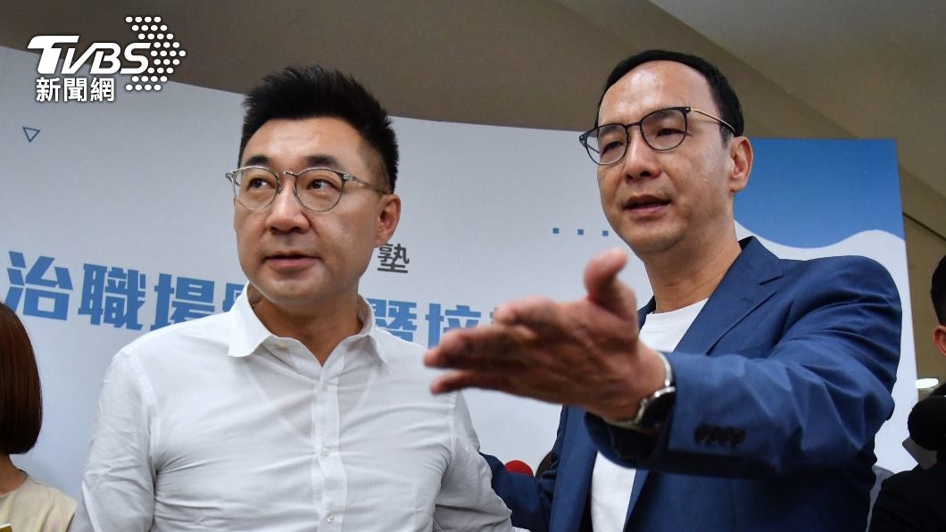 江啟臣3月底曾拜會朱立倫　送新書未談黨主席選舉