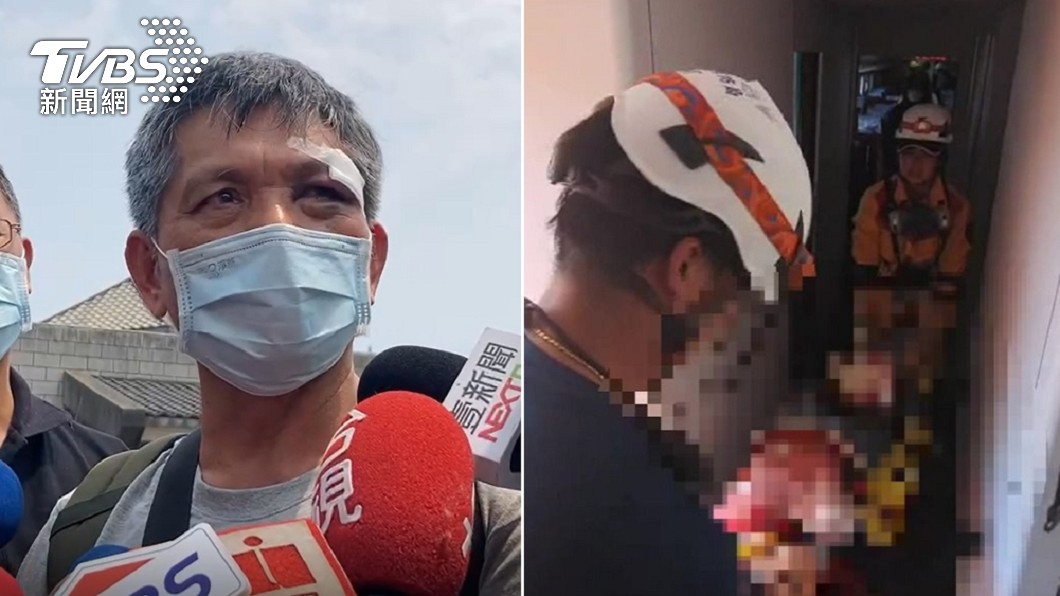 太魯閣出軌導致50人身亡,其中最小罹難者為4歲小妹妹,讓她阿公相當悲痛。(圖/TVBS)