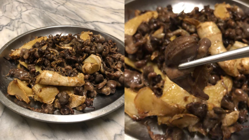 原PO家的古早味料理。(圖/翻攝自Dcard)