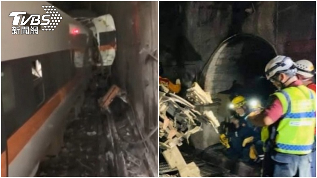 車頭監視器畫面曝光！工程車橫躺軌道「太魯閣號煞不住」