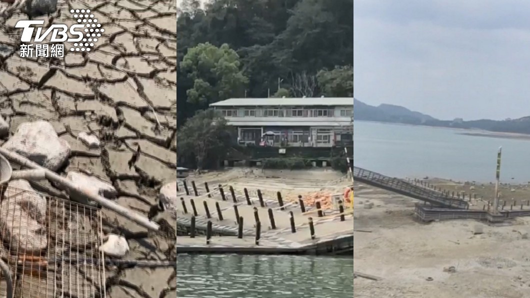 水位探新低「抽到剩泥巴水」 日月潭明舉辦祈雨法會