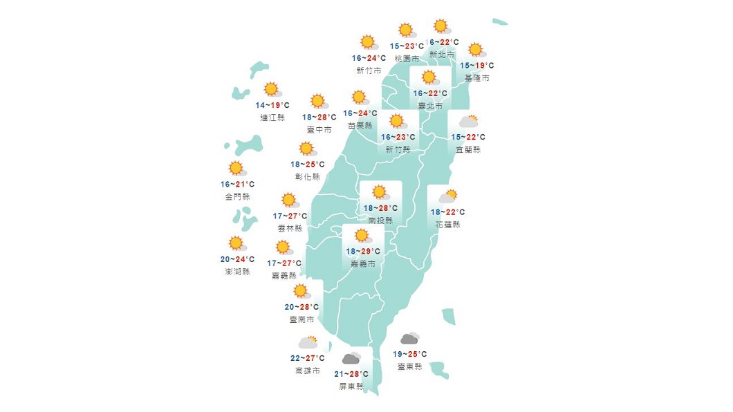 圖/中央氣象局
