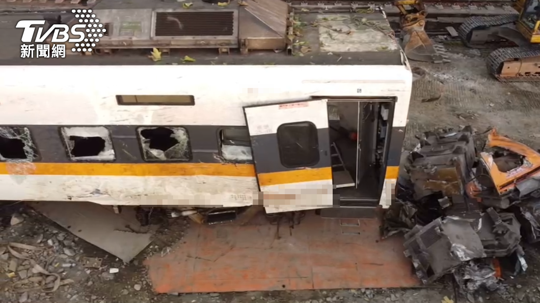 本月2日,台鐵太魯閣號408次列車行經花蓮清水隧道時發生出軌事故。(圖/TVBS)