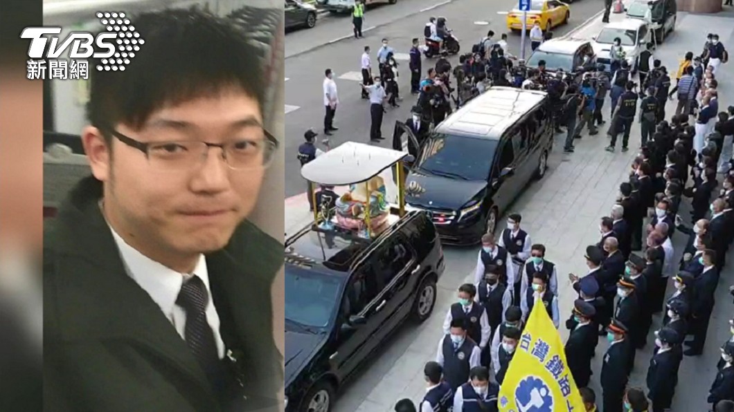 袁淳修回家了!骨灰運抵台中殯儀館 親人悲喊下車