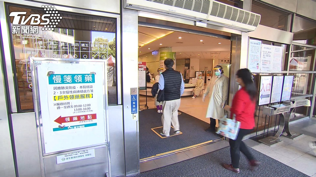 台安醫院傳出2護理師染疫。（圖／TVBS）