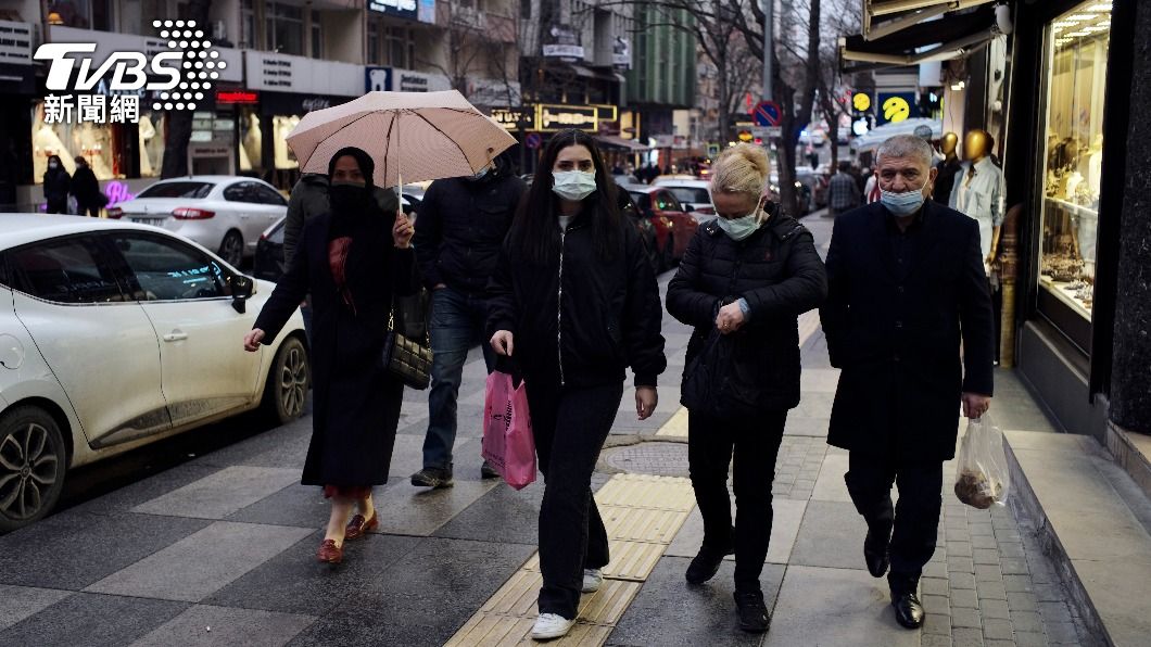 土耳其染疫數狂飆日增5.6萬例 每5人檢測1人確診