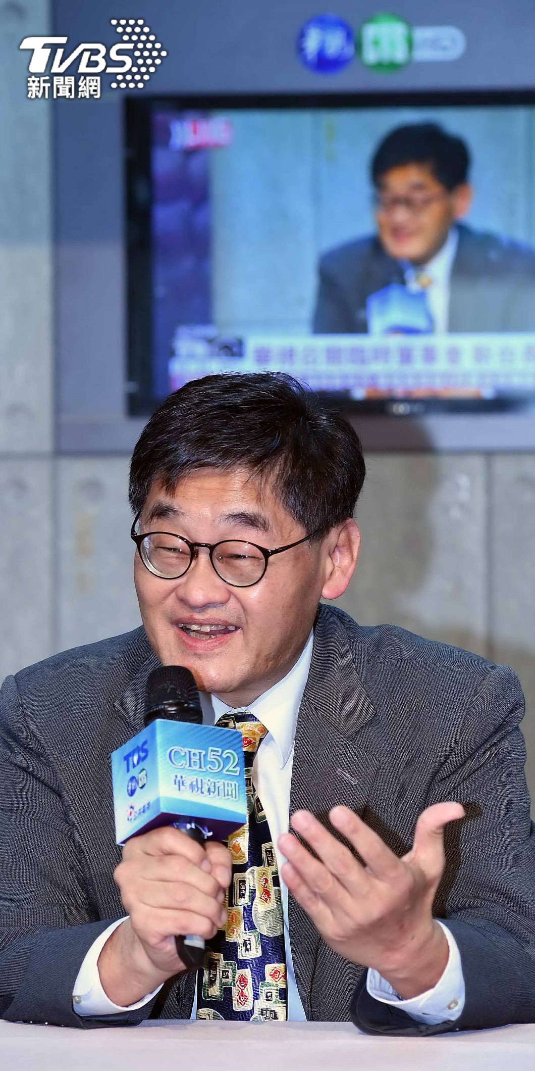 華視總經理莊豐嘉稱陳雅琳是接任台長的最佳人選。(圖/華視提供)