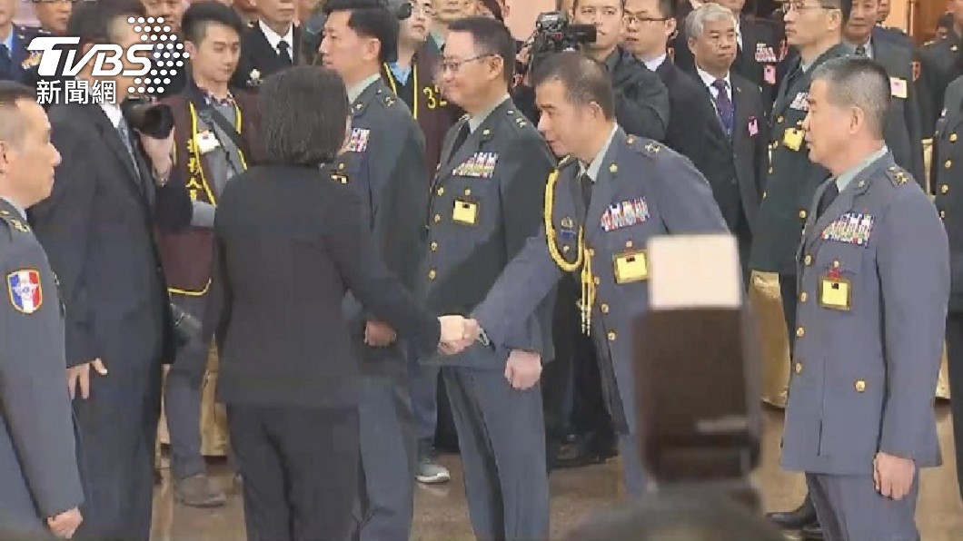 張捷在2018年元旦晉任中將。（圖／TVBS資料畫面）