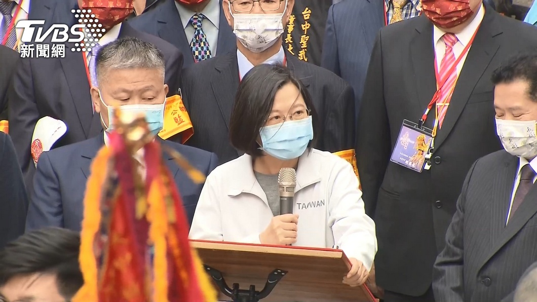 藍營地方人士爆料,顏清標不分藍綠,就算總統蔡英文來大甲鎮瀾宮也用心對待。(圖/TVBS資料畫面)