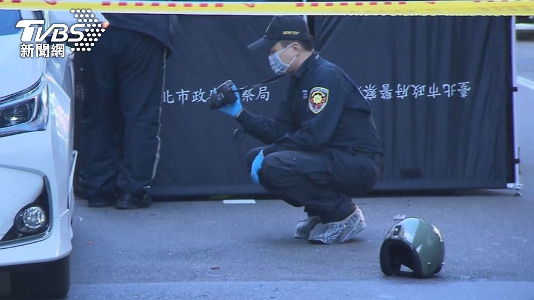 警方現場進行鑑定。（圖／TVBS資料畫面）