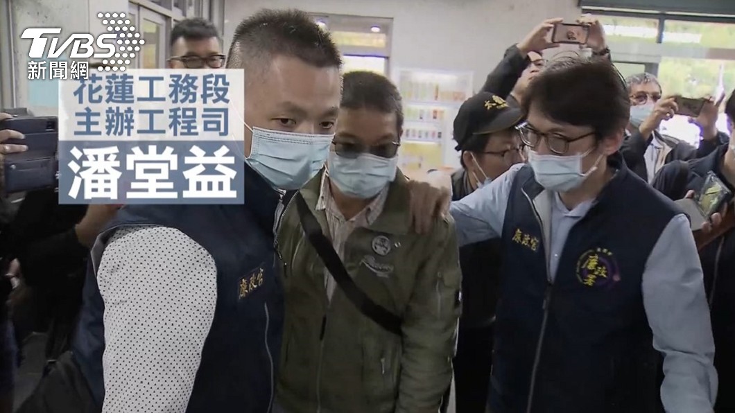 花蓮工務段主辦工程司潘堂益。（圖／TVBS）