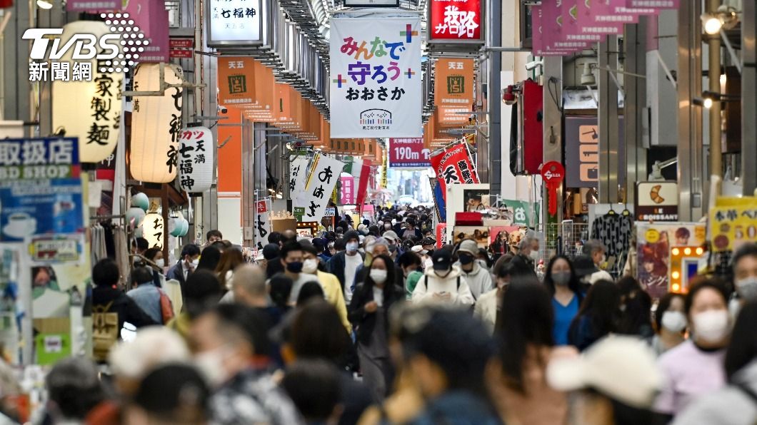 日本大阪新冠肺炎病例激增　單日逾千例再創新高