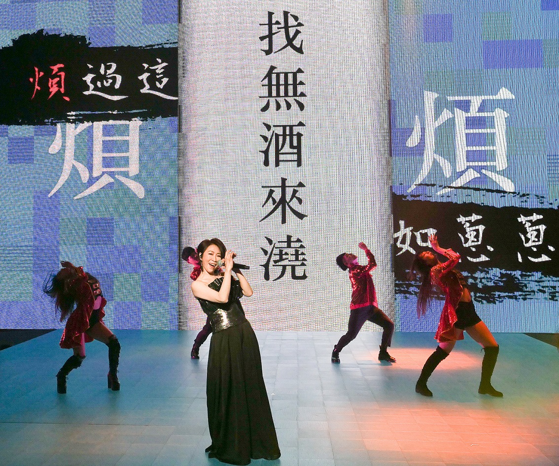 李翊君首度唱進台南。(圖/寬宏藝術提供)