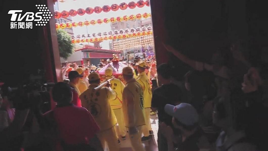 圖/翻攝白沙屯媽祖網路電視台