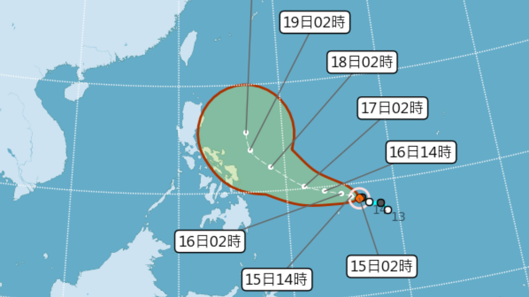 舒力基恐轉強颱！路徑有變「迴力鏢大轉彎」時間曝