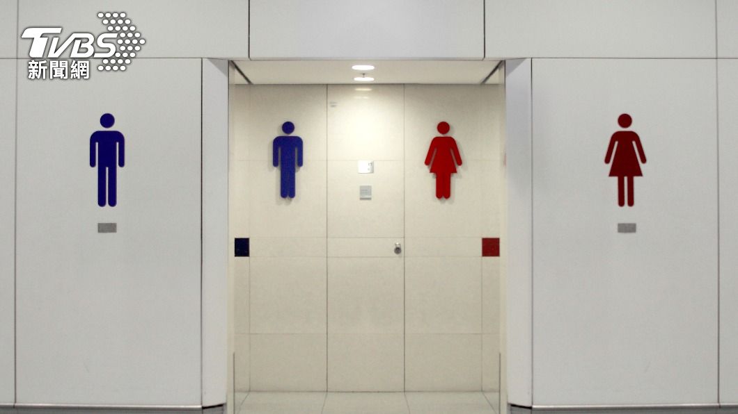 通常廁所都會以圖示或文字來分出男女廁。(示意圖/shutterstock達志影像)