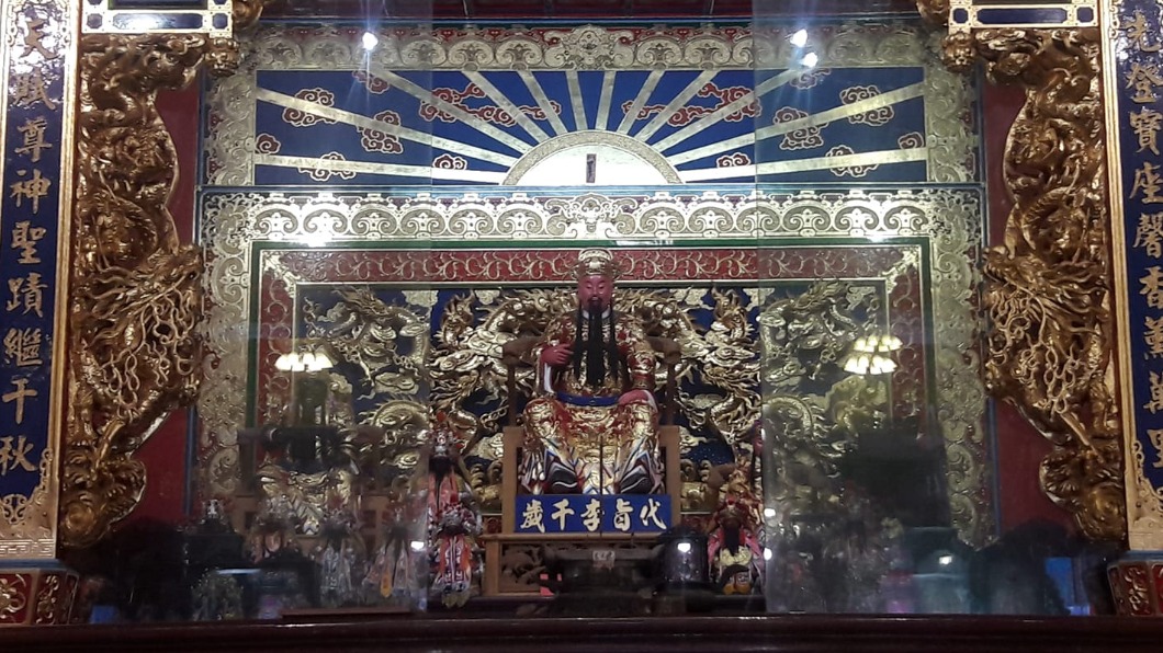 嘉義縣東石先天宮主祀代旨李千歲。(圖/翻攝自先天宮臉書)