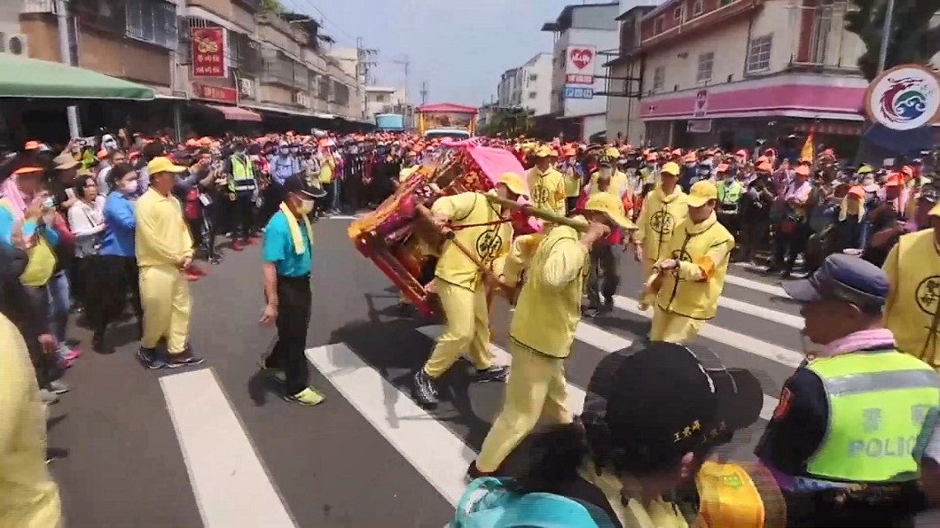 圖／翻攝自白沙屯媽祖網路電視台