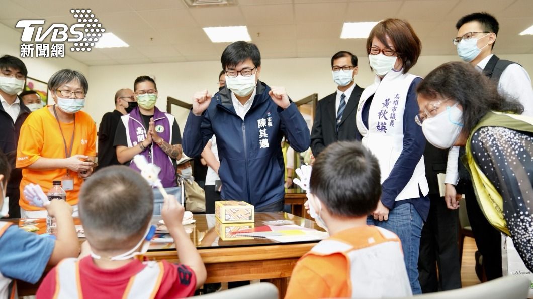 陳其邁也呼籲民眾節水一同抗旱。(圖/高雄市政府提供)