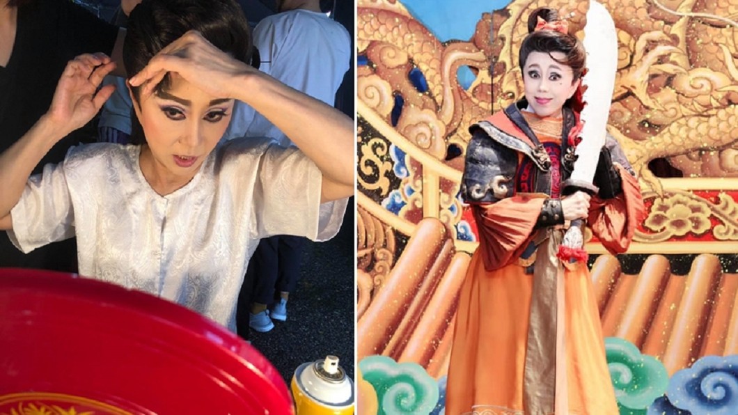 孫翠鳳從小耳濡目染,如今已是明華園歌仔戲團當家台柱。(圖/翻攝自孫翠鳳臉書)