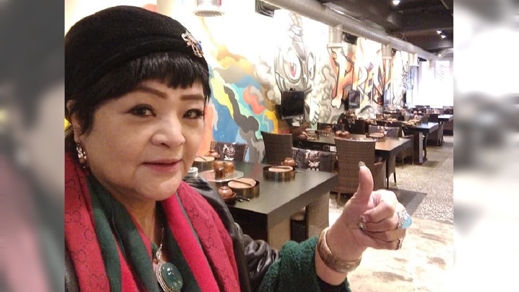易淑寬連續6年參加白沙屯媽祖遶境。(圖/翻攝自易淑寬臉書)