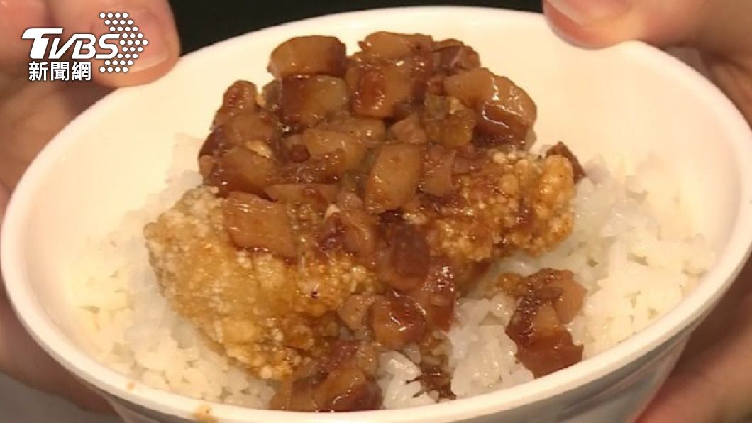 滷肉飯令人食指大動。(圖/TVBS資料畫面)