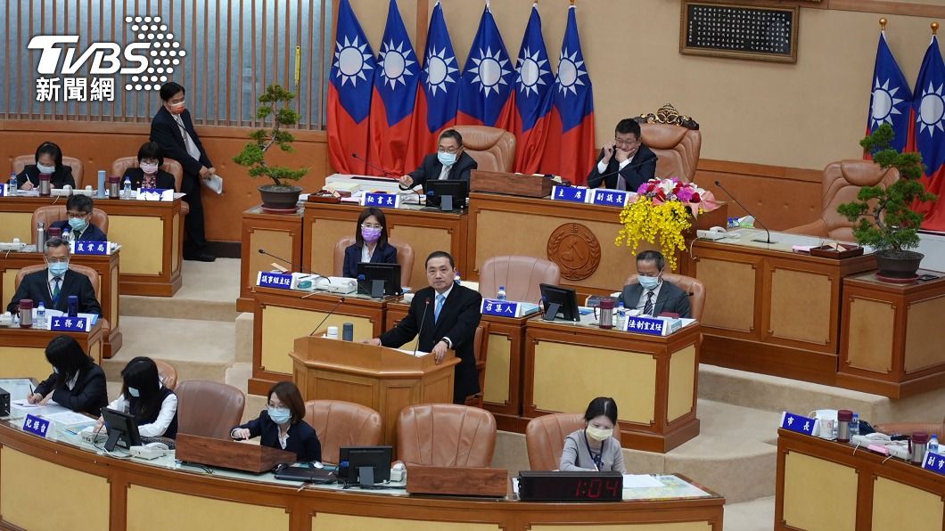 新北市議會。(圖/中央社資料照)