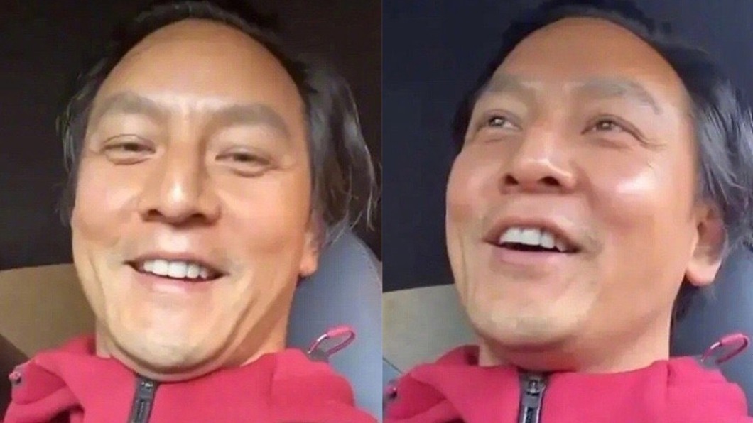 吳彥祖近年深受髮際線後移困擾。(圖/翻攝自微博)