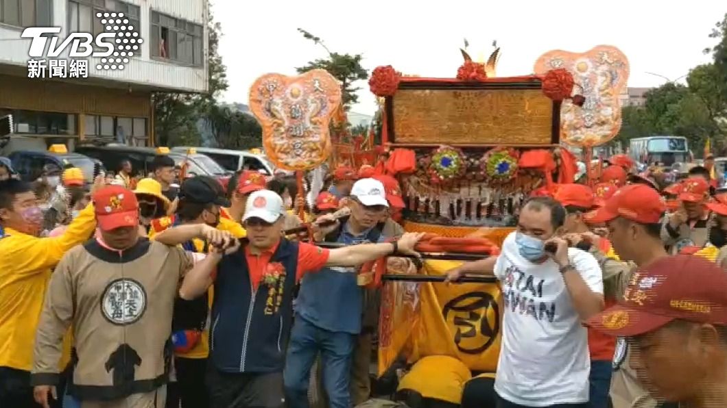 大甲媽祖18日已回鑾。(圖/TVBS)