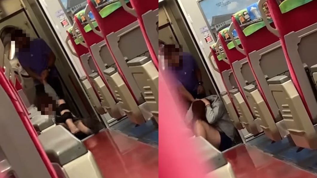 台鐵傳暴力事件！女乘客淪人肉沙包　遭拖行毆打頭撞牆
