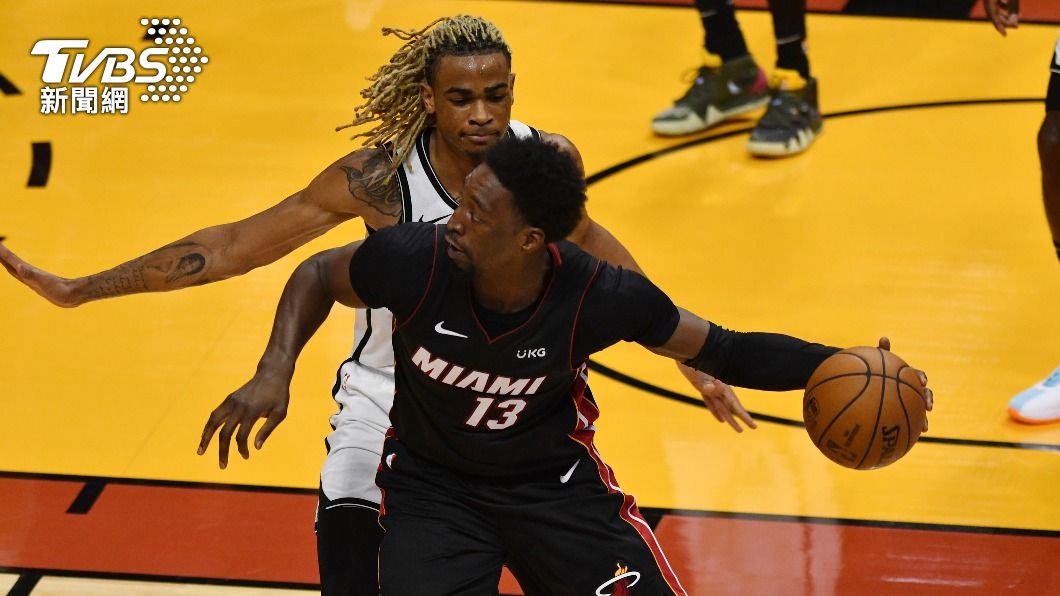 NBA阿德巴約壓哨球建功 熱火險勝籃網